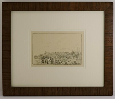 "View of Troy's RPI" circa 1925