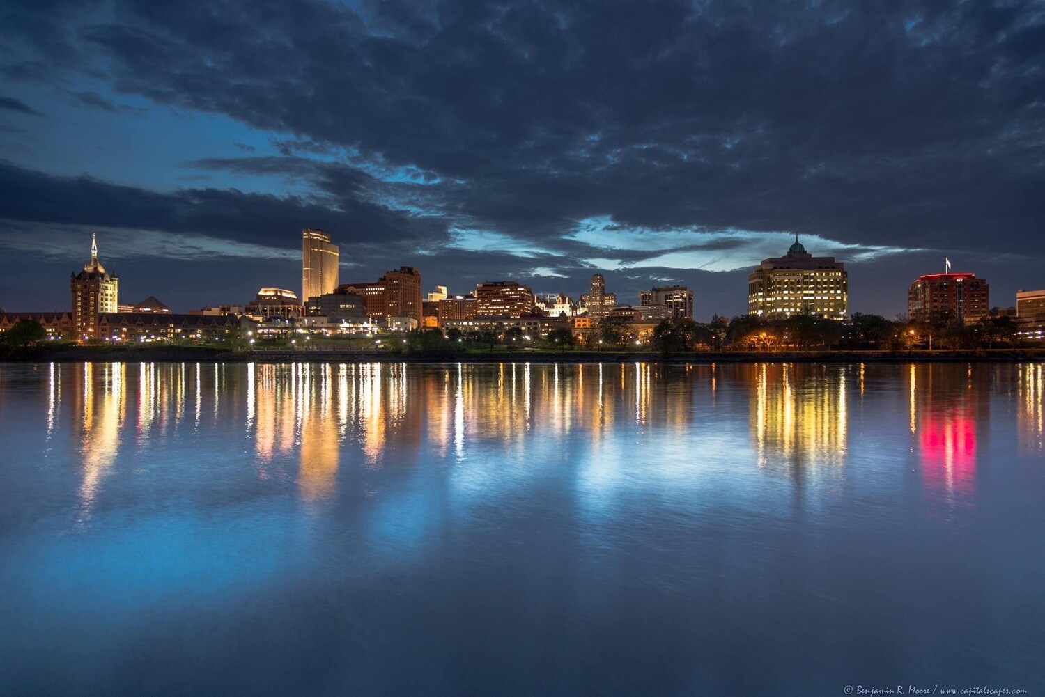 &quot;Albany Skyline&quot; by Ben Moore | Shop - Morningside Gallery