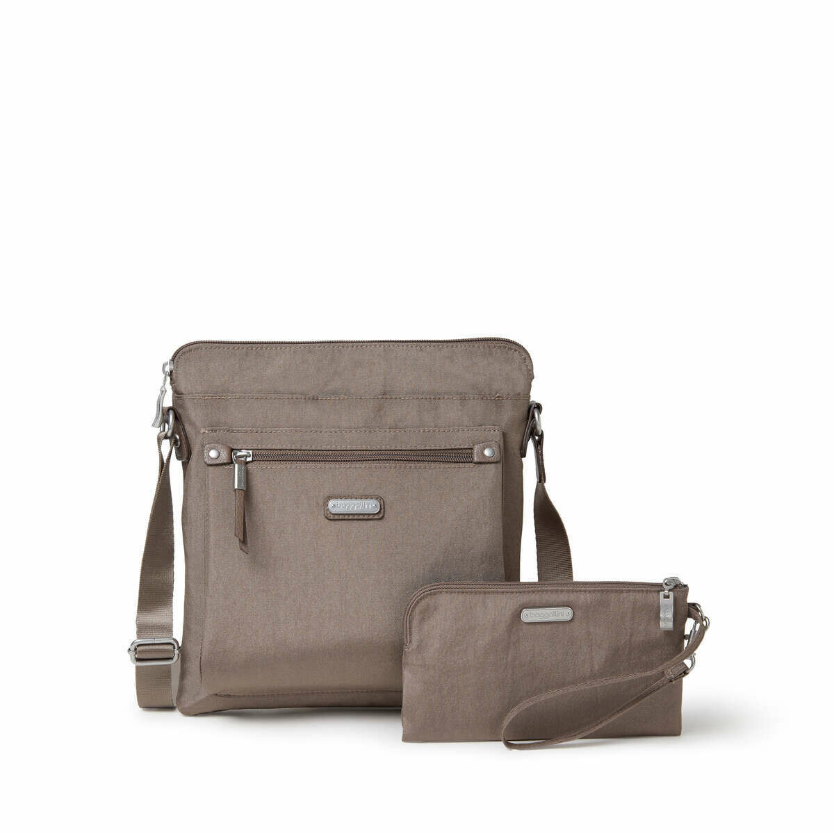 baggallini go bagg with rfid phone wristlet