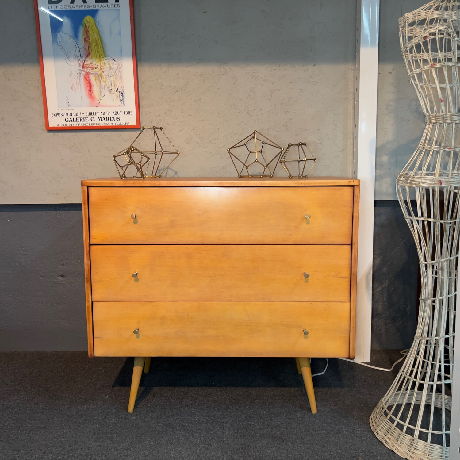 Paul McCobb Planner Group Three Drawer Chest