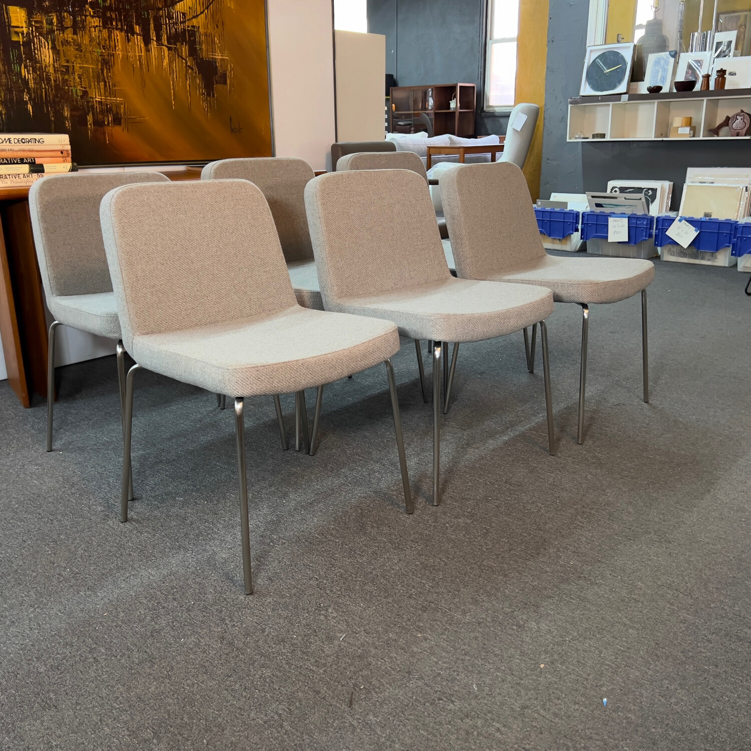 CB2 Charlie Dining Chairs