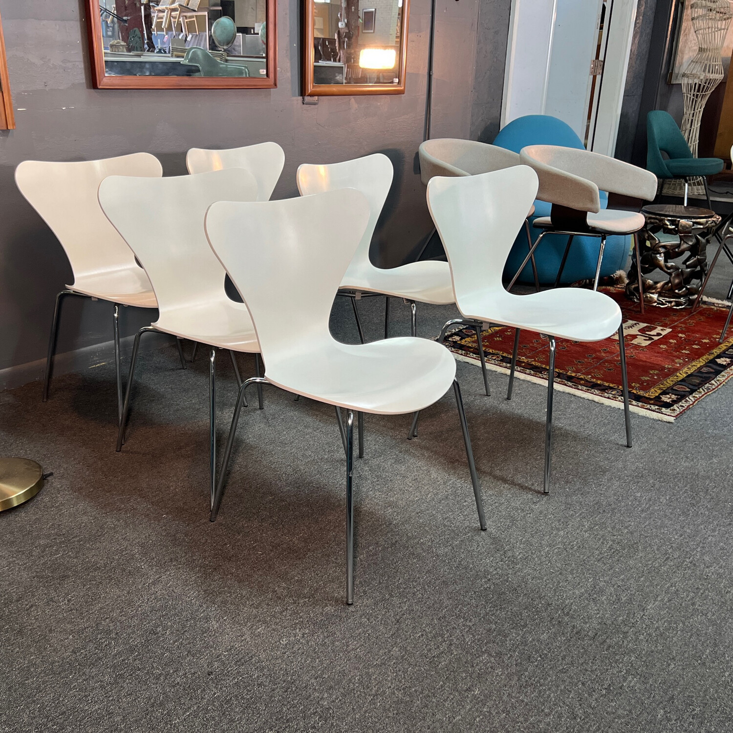 Fritz Hansen Series 7 Chairs