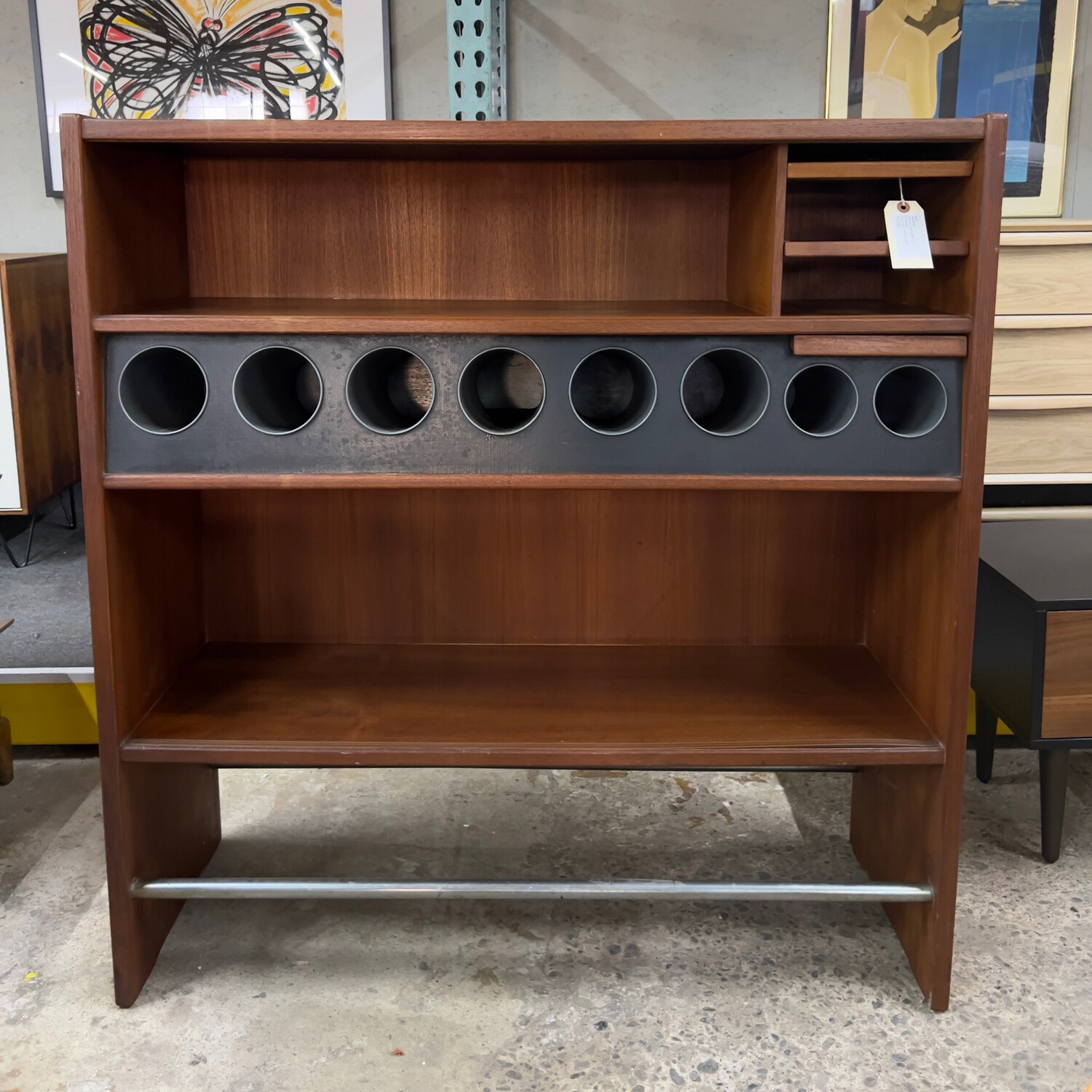 Free Standing &quot;HM3&quot; Dry Bar by Poul Heltborg