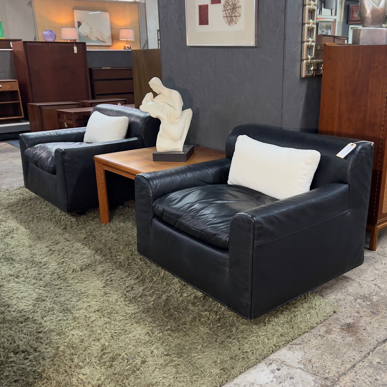 Pair Knoll Heli Chairs