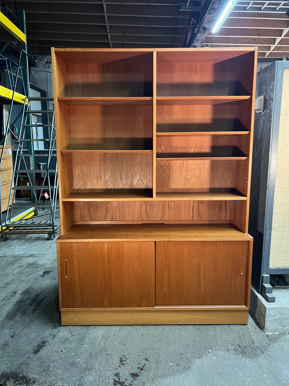 Danish Teak Wall Unit