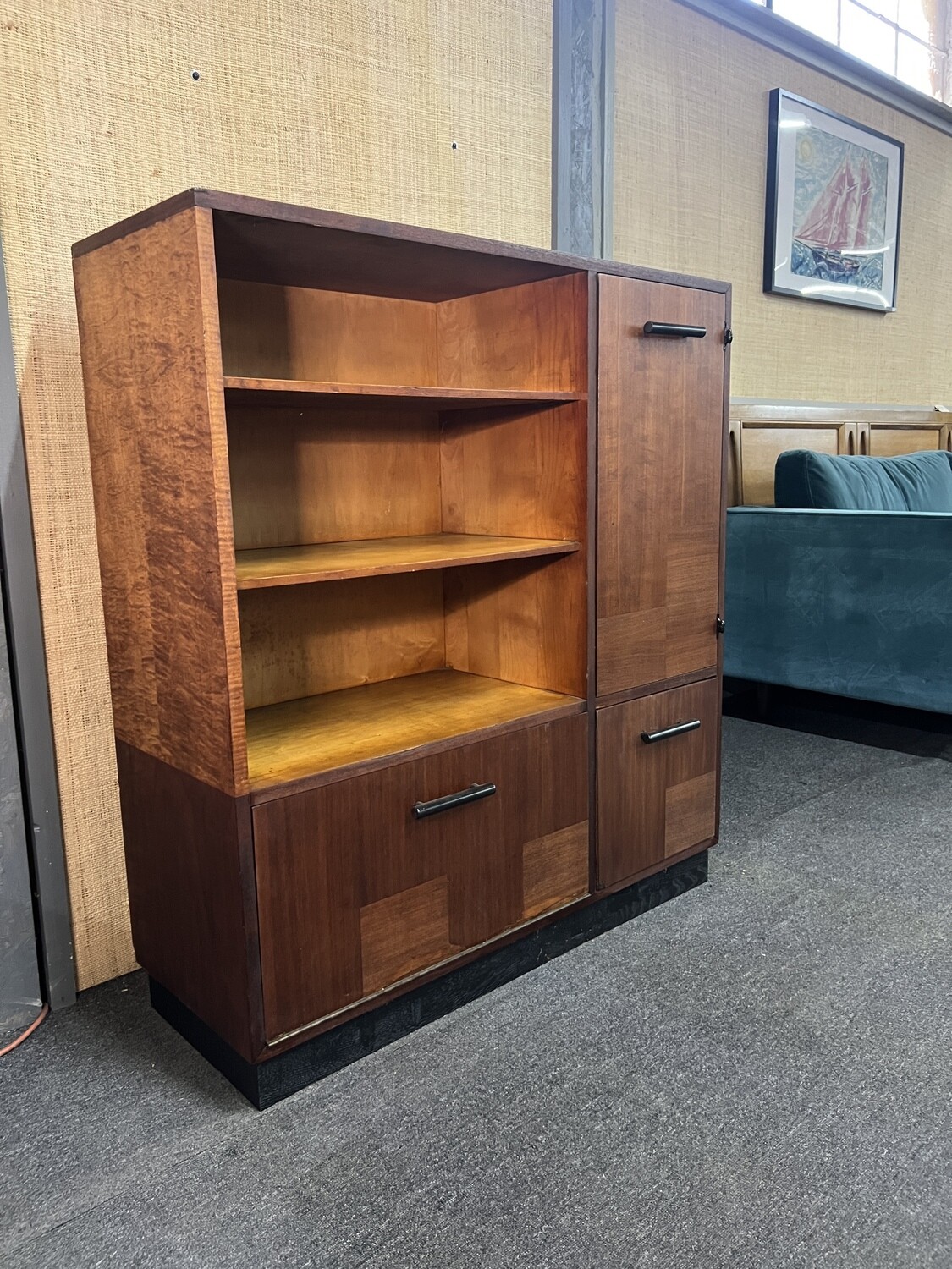 Unique Deco Storage Cabinet