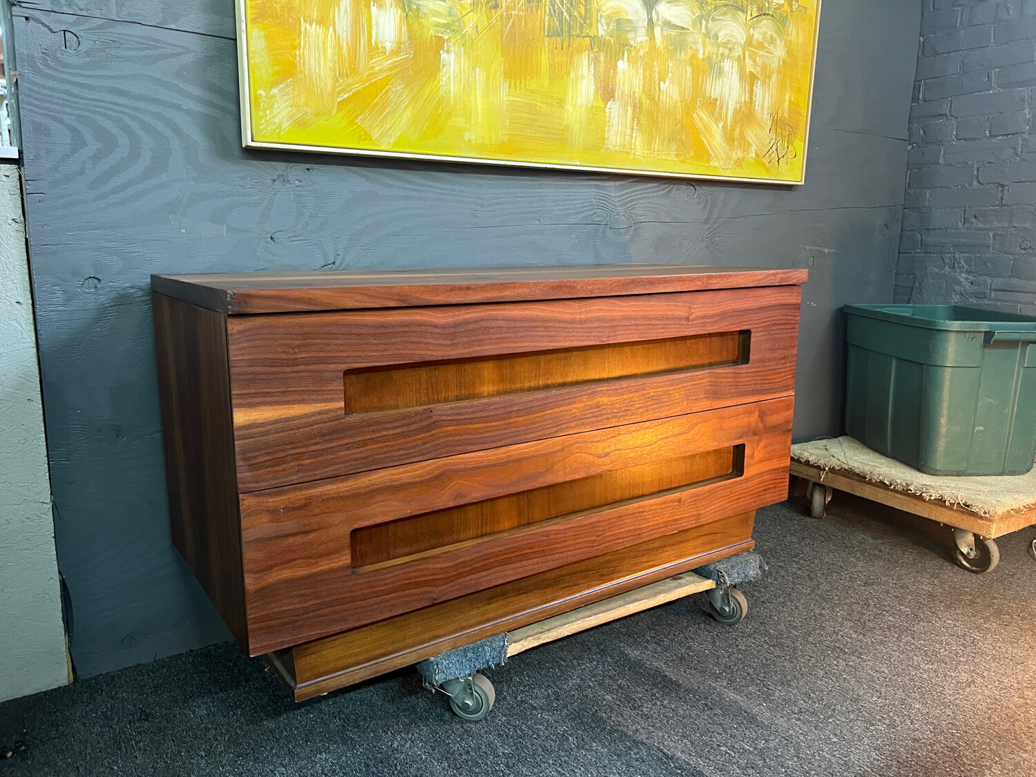 Walnut Bachelor Chest