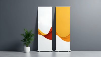 36” x 84” Retractable Banner Stand