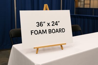 24” x 36” Foam Core Sign