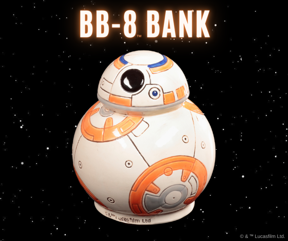 Deluxe Star Wars BB-8 Bank Art Box