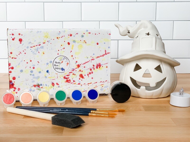 Deluxe Jack O&#39; Lantern Art Box