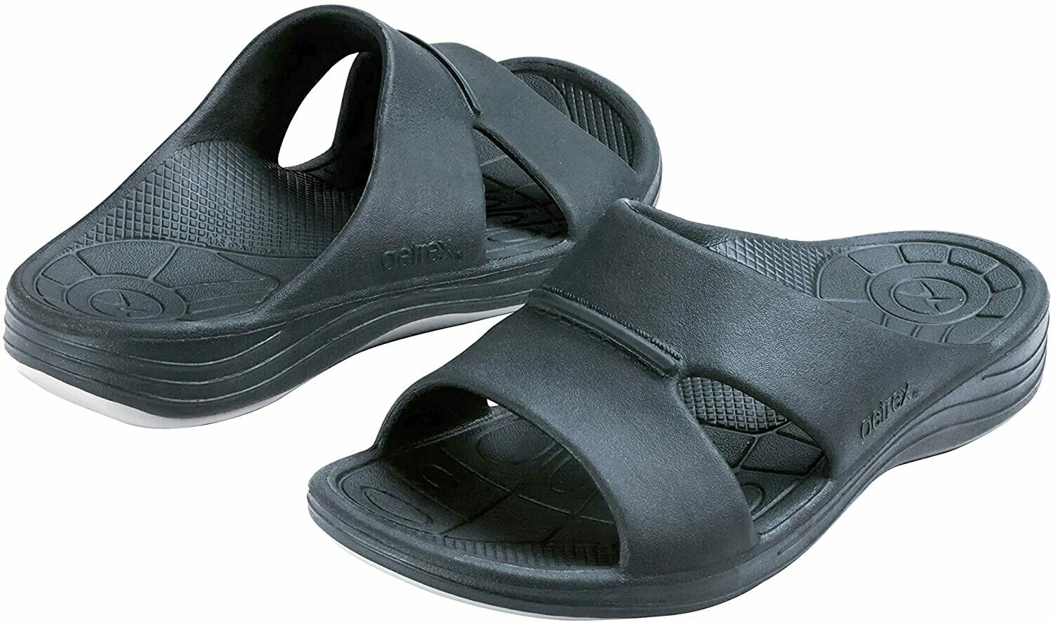 AETREX LYNCO MENS SLIDE BALI BLACK 