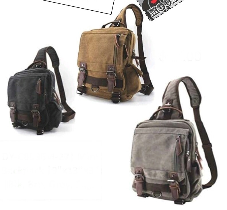 GOLDCO CANVAS BACKPACK 8596