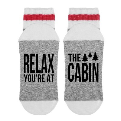 SOCK DIRTY MENS/RELAX AT THE CABIN