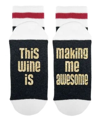 SOCK DIRTY LADIES/THIS WINE IS MAKING ME AWESOME