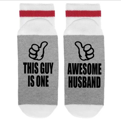 SOCK DIRTY MENS/THIS GUY IS AWESOME HUSBAND
