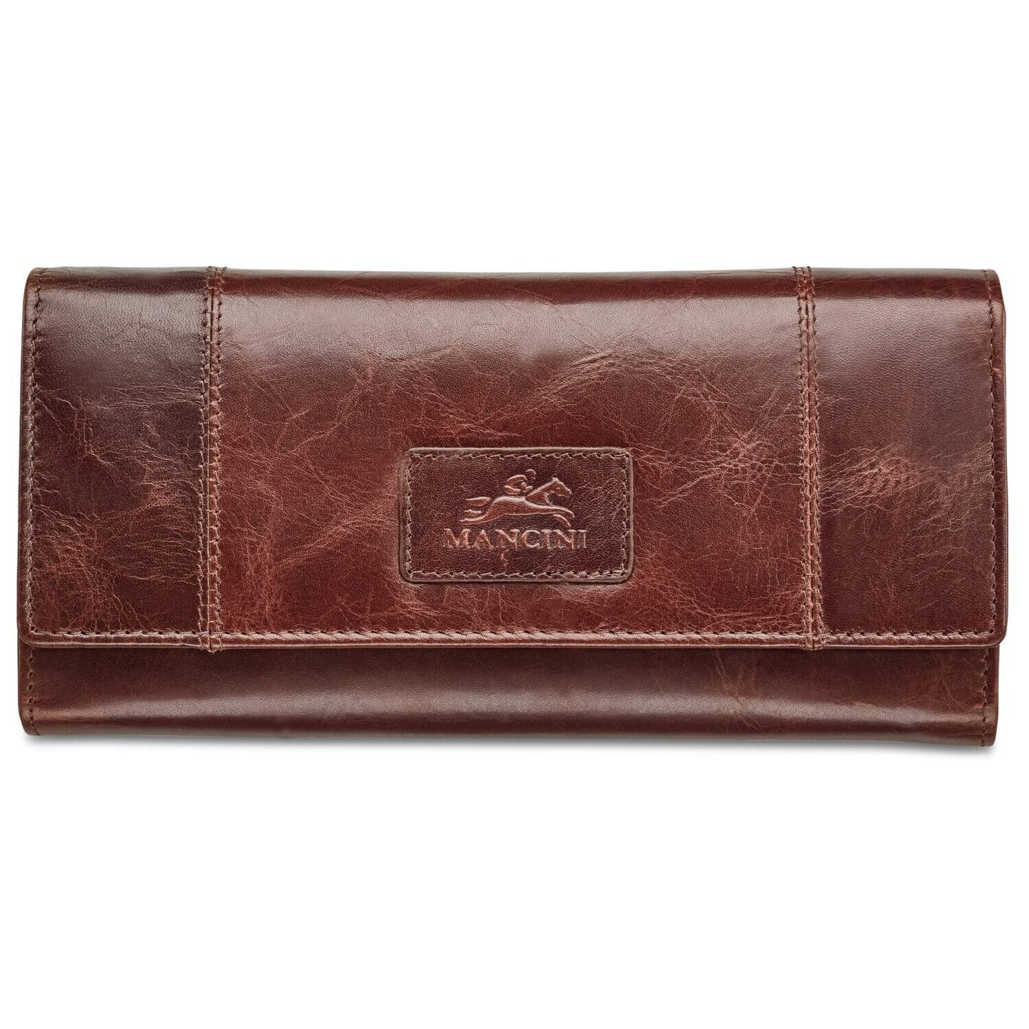 MANCINI LADIES TRI FOLD WALLET 8700369
