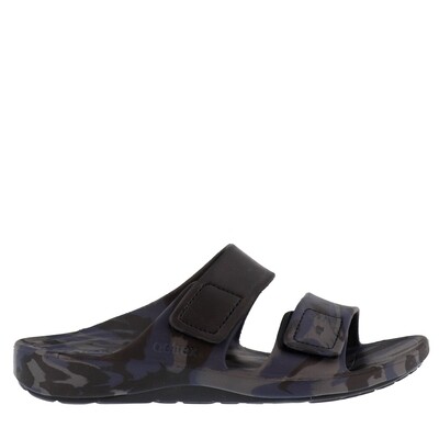 AETREX MILO NAVY CAMO SLIDE