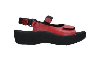 WOLKY JEWEL SANDAL RED