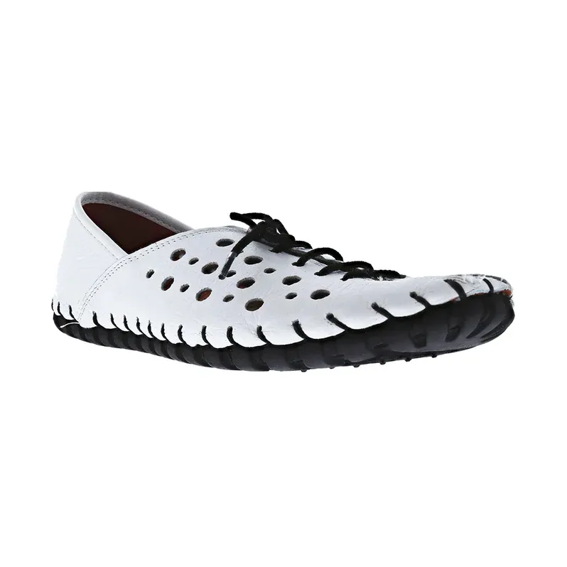VOLKSWALKERS FLAT LACE WHITE 1210