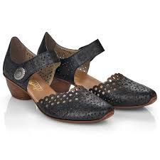 RIEKER MIRJAM DRESS SHOES BLACK 43753