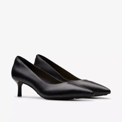 CLARKS ADELA COURT BLACK