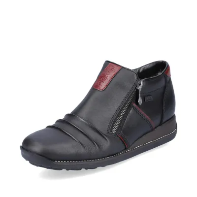 RIEKER  DAPHNE BOOTIE BLK 44266-00