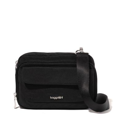 BAGGALLINI DBL ZIP CROSSBODY DBZ864