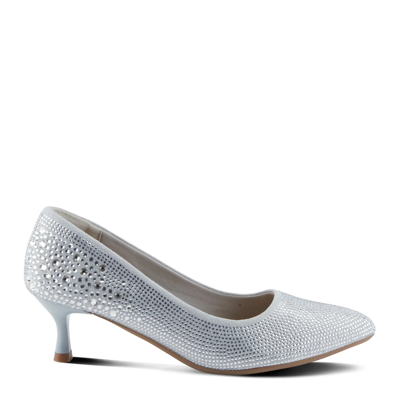 PATRIZIA TYANNA SPPARKLY HEEL SILVER
