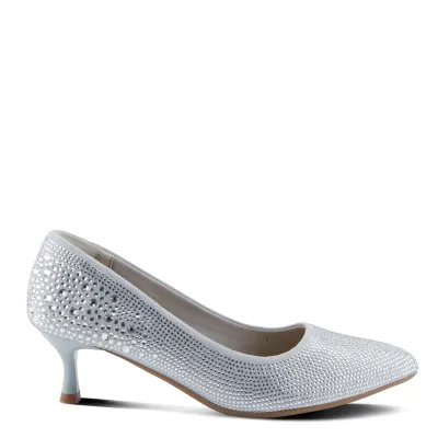 PATRIZIA TYANNA SPPARKLY HEEL SILVER