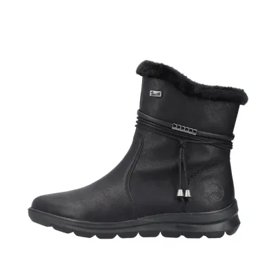 RIEKER ANGELA BOOT BLACK Z0070-00
