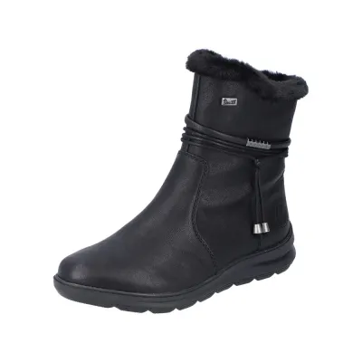 RIEKER ANGELA BOOT BLACK Z0070-00