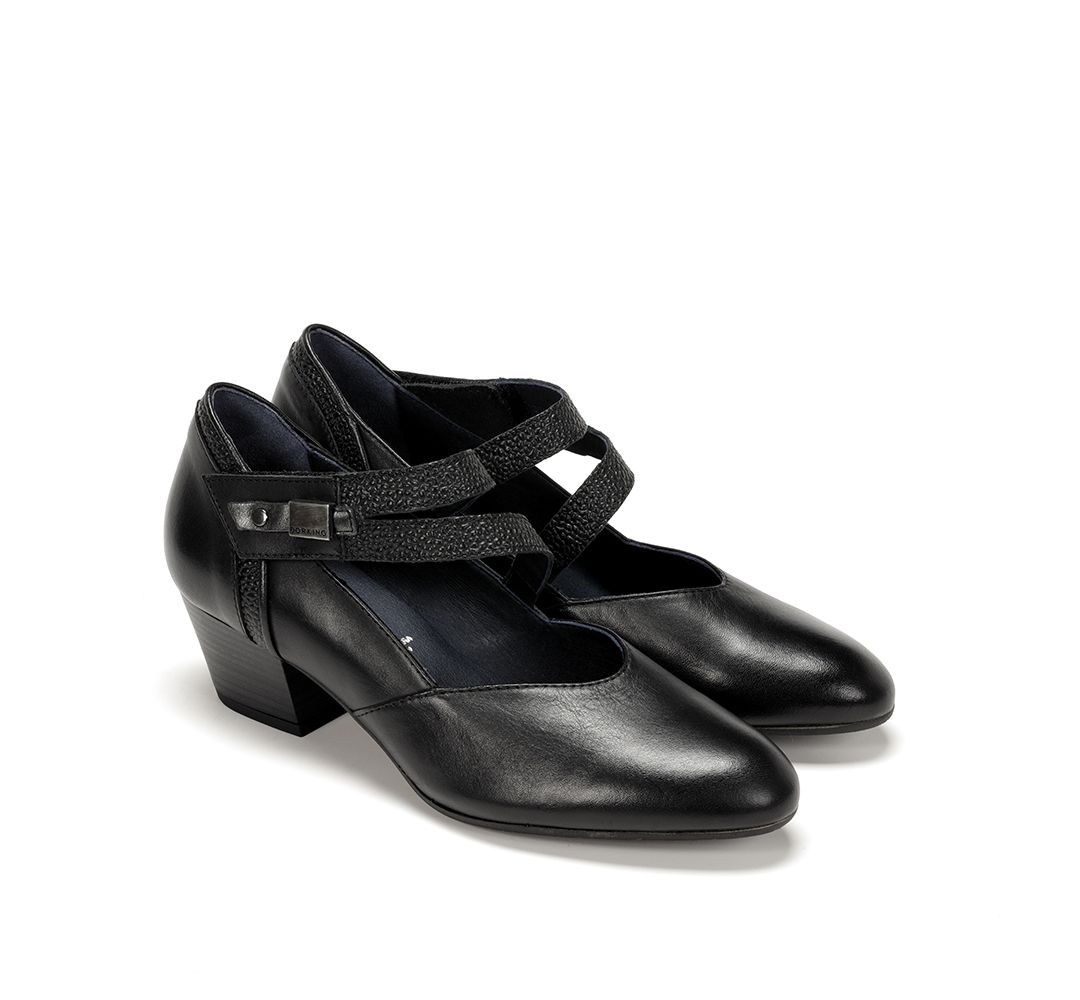 DORKING DORA SMALL HEEL BLK