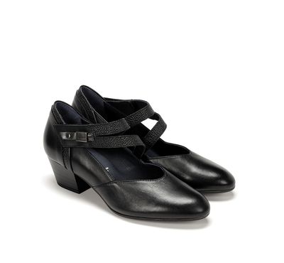 DORKING DORA SMALL HEEL BLK