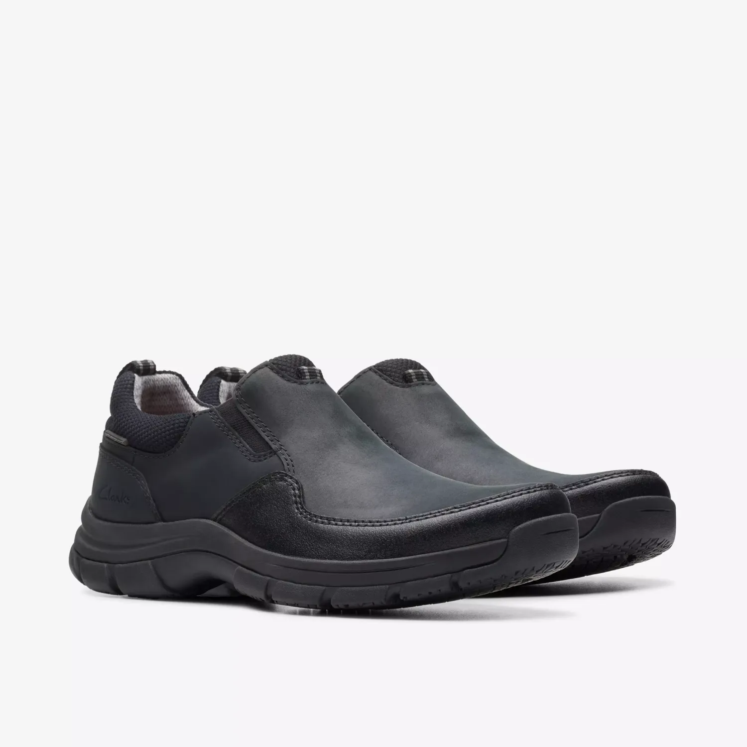 CLARKS WALPATH STEP BLACK