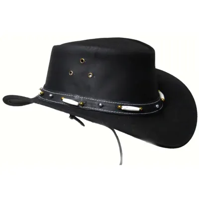 IGI FINESSE LEATHER HAT 2697 BLK
