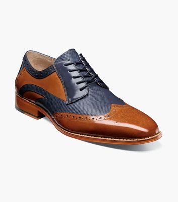 STACY ADAMS  IVINGALE 25684 BLUE  MULTI