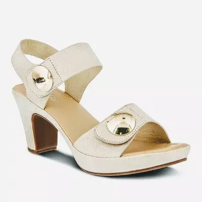PATRIZIA DADE HEEL SANDAL BONE
