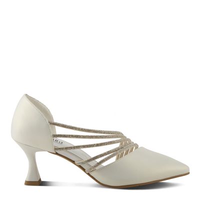 AZURA CLASSICHEEL SPARKLE WHITE