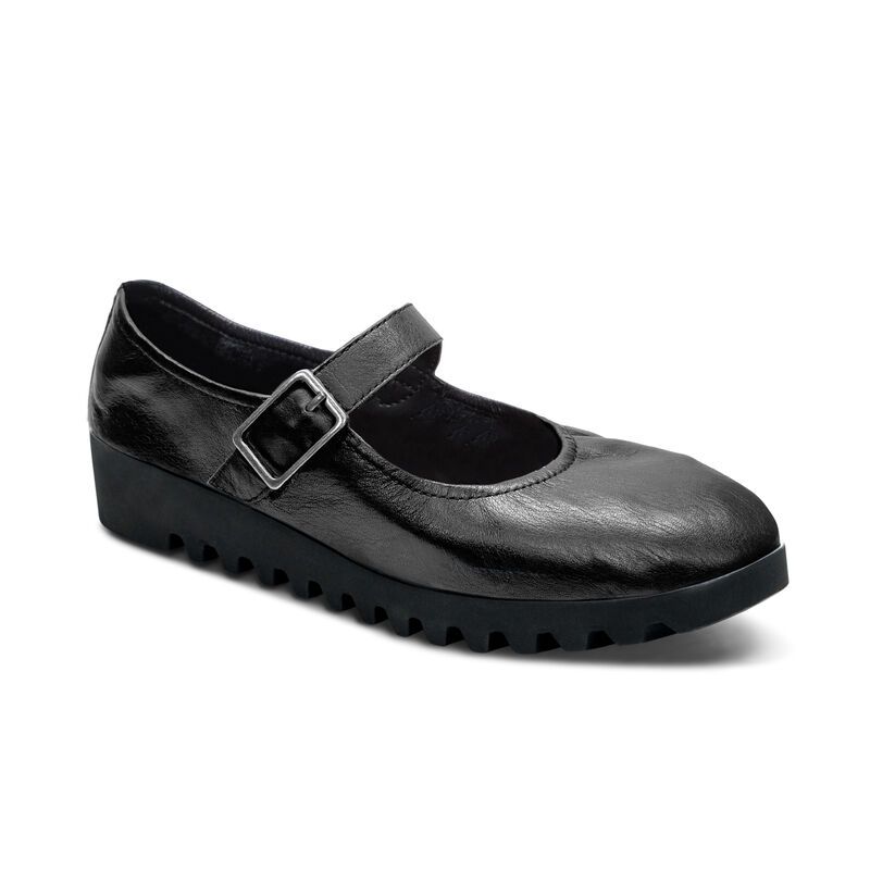 AETREX JOANNE BALLERINA BLACK