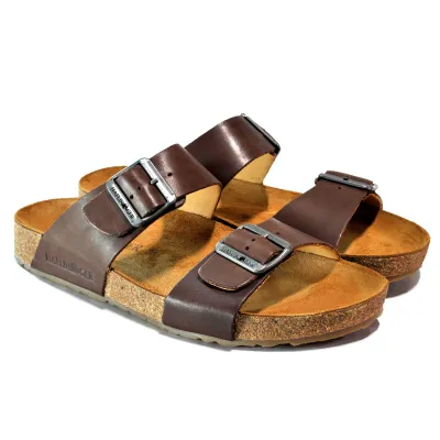 HAFLINGER ANDREA 2 STRAP BROWN