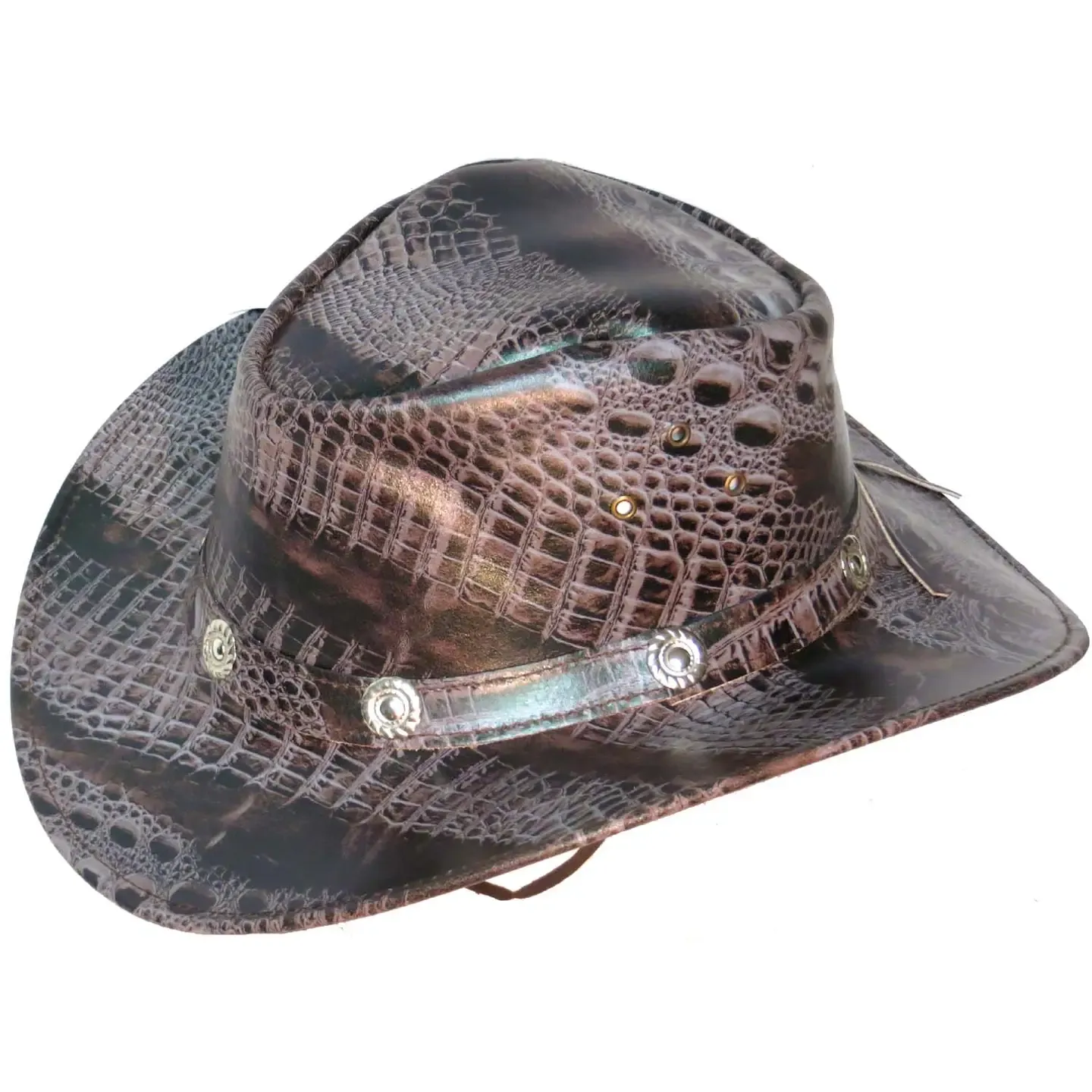 IGI FINESSE LAETHER HAT  CROCO 2678