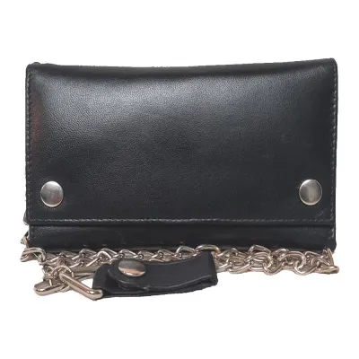 IGI FAUX LEATHER 3 FOLD WALLET WITH CHAIN 4795