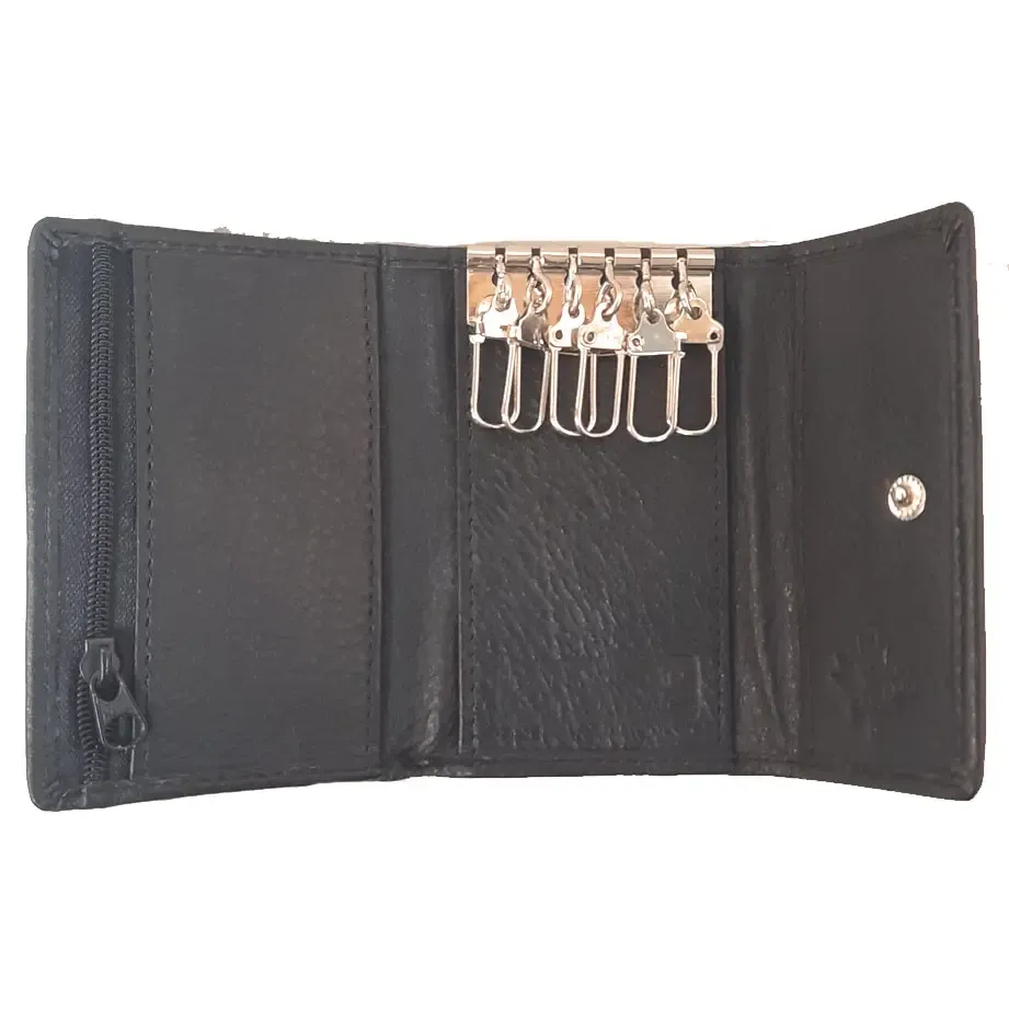 IGI KEY CASE WALLET BLACK # 84
