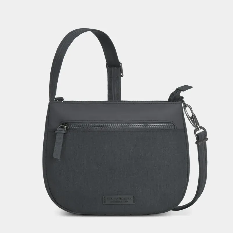 TRAVELON ANTI THEFT  SADDLE PURSE 43625