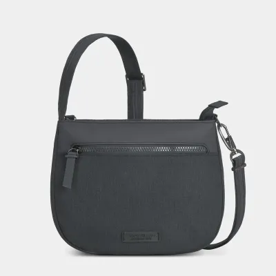 TRAVELON ANTI THEFT  SADDLE PURSE 43625