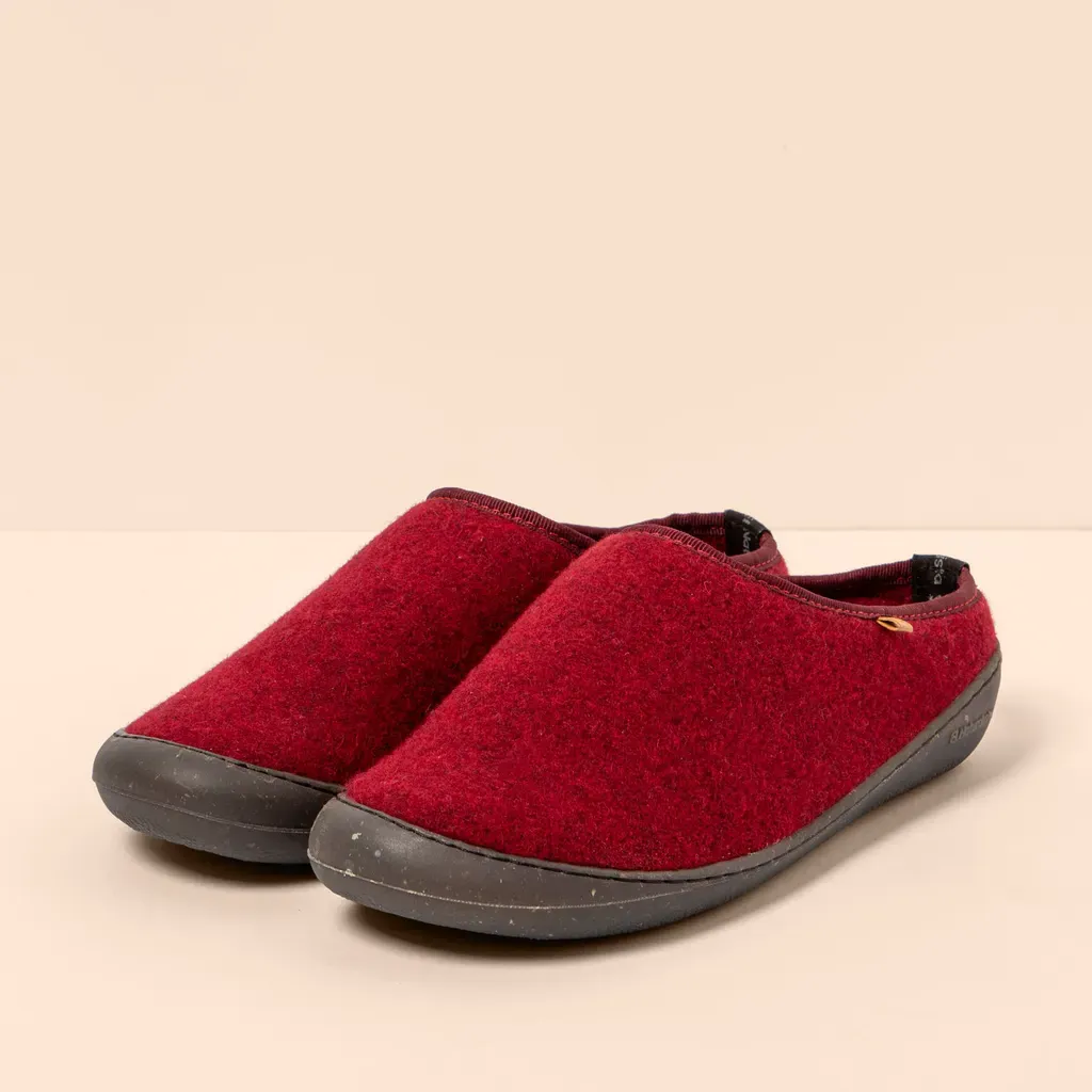 NATURALISTA TIBET SLIPPER RED