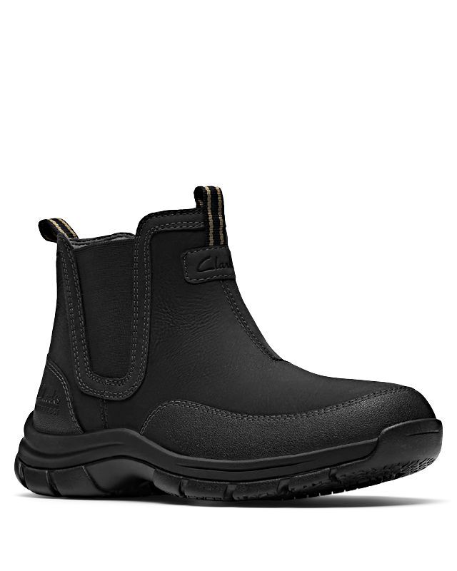 CLARKS WALPATH EASY BLACK