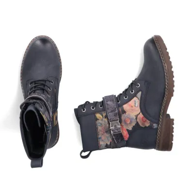 RIEKER DOMINIKA  BOOT NAVY 94722-14