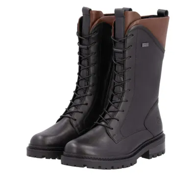 REMONTE STEPHANIE BOOT BLK/BRN D0B79-03